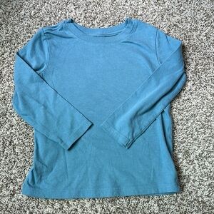 Cat & Jack powder blue long sleeve shirt. Size 4t.